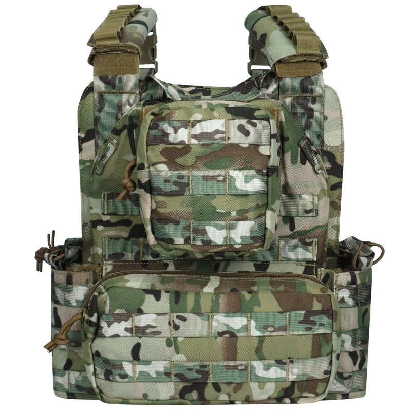 아텍스 MOLLE 퀵 릴리즈 플레이트 캐리어 전술 조끼 훈련 조끼 다기능 야외 장비 전술 장비 사냥 조끼