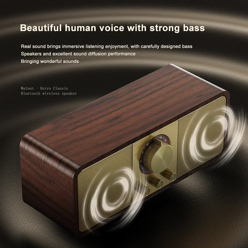 ひな人形 音楽機能付き JY-82/66 Portable Retro FM Radios Wooden Wireless Hi-fi