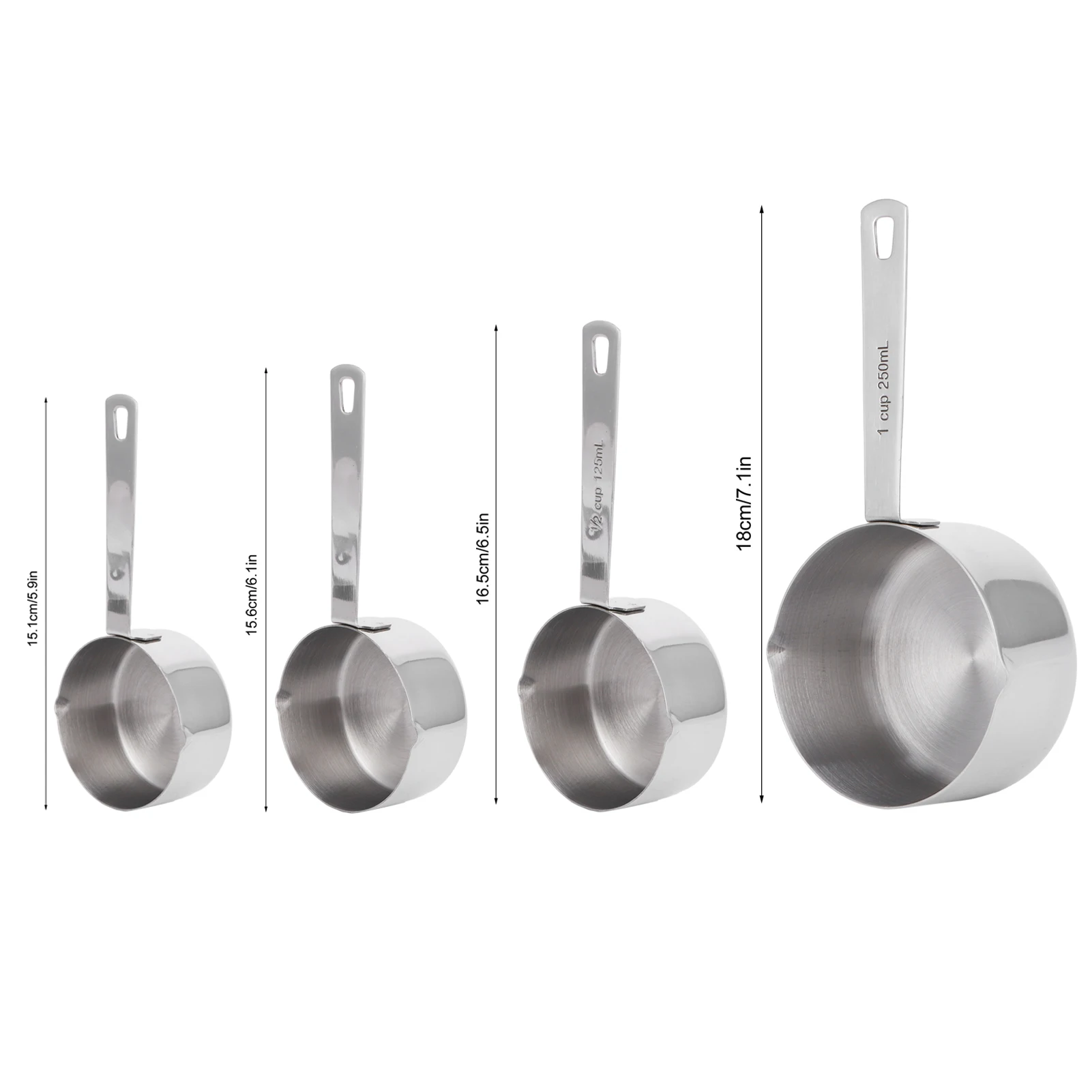 Stainless Measuring Scoop 6