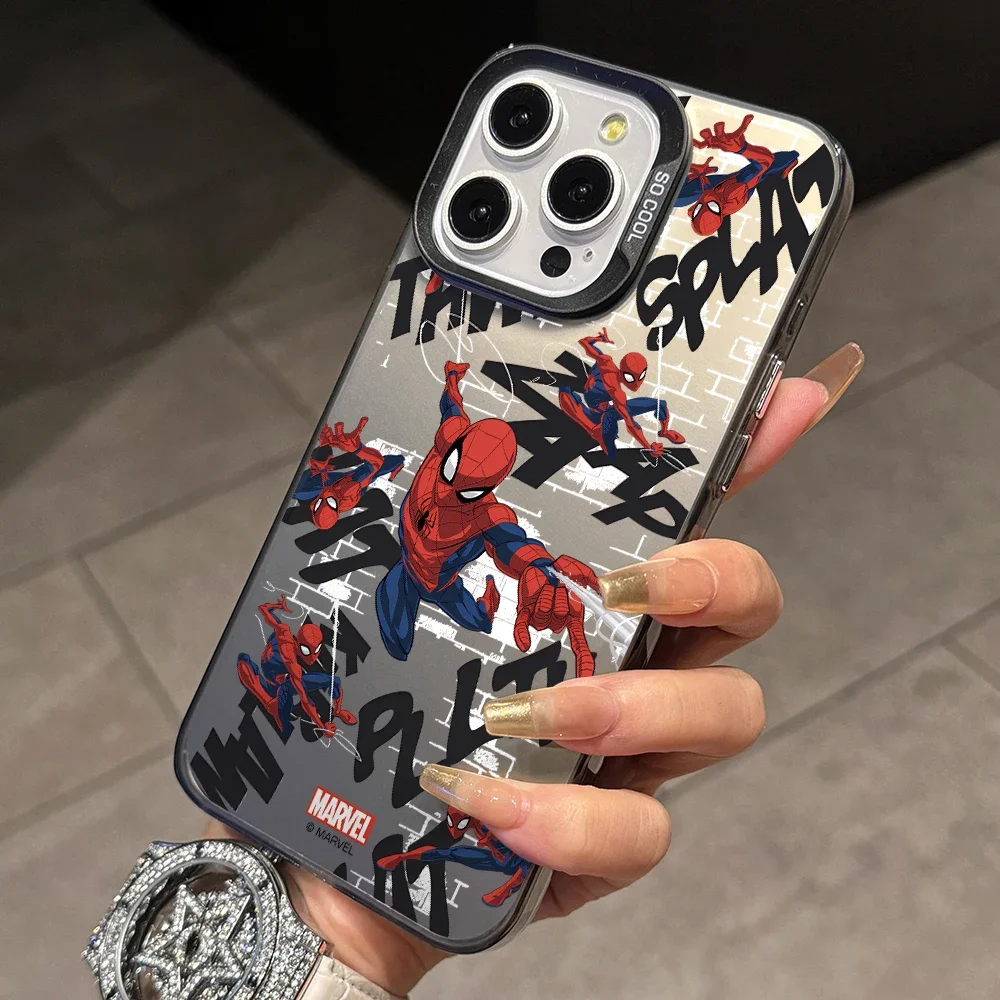 ヴェノム-スパイダーマン電話ケース,iPhone用ケース,マット