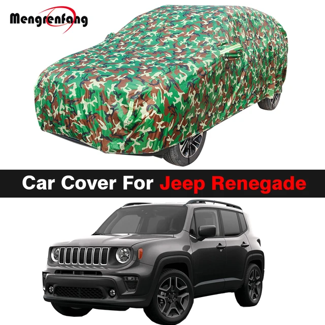 Camouflage Car Cover For Jeep Renegade Waterproof SUV Anti-UV Sun