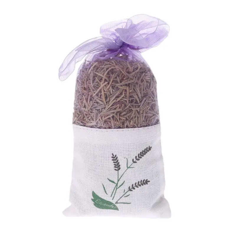 Natural Dried Rosemary Sachet Bag Aromatherapy Wardrobe Desiccant Car Office Air