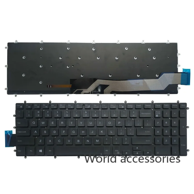 

New Backlit US Keyboard For Dell Inspiron 15-7000 7566 7567 7568 7577 5567 7587 7570 7580 5567 3580 3581 3582 3583 3584 3585