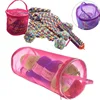 Portable Yarn Storage Bag Hollow Mesh Knitting Wool Yarn Bags Crochet Yarn Handbag Organizer Weave Tools Sewing Accessories 3