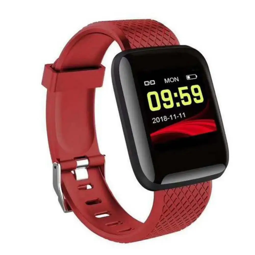 D13 Smart Watch 116 Plus Smart Bracelet Fitness Tracker Blood Pressure Fitness Band Sports Wristband for Android IOS