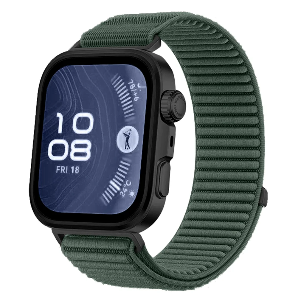 Nylon Loop Sports Strap for Smartwatch - Replacement Wristband Bracelet