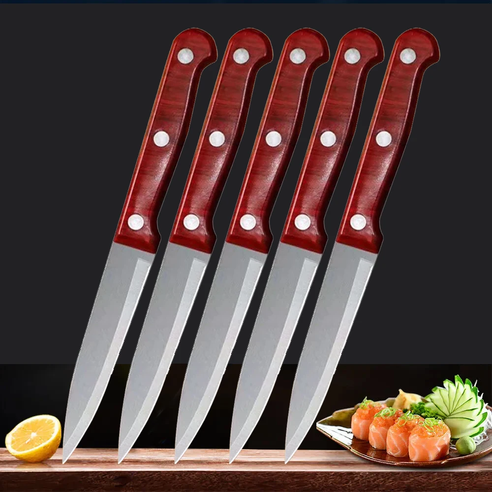 Stainless Steel Fruit Paring Knives 1