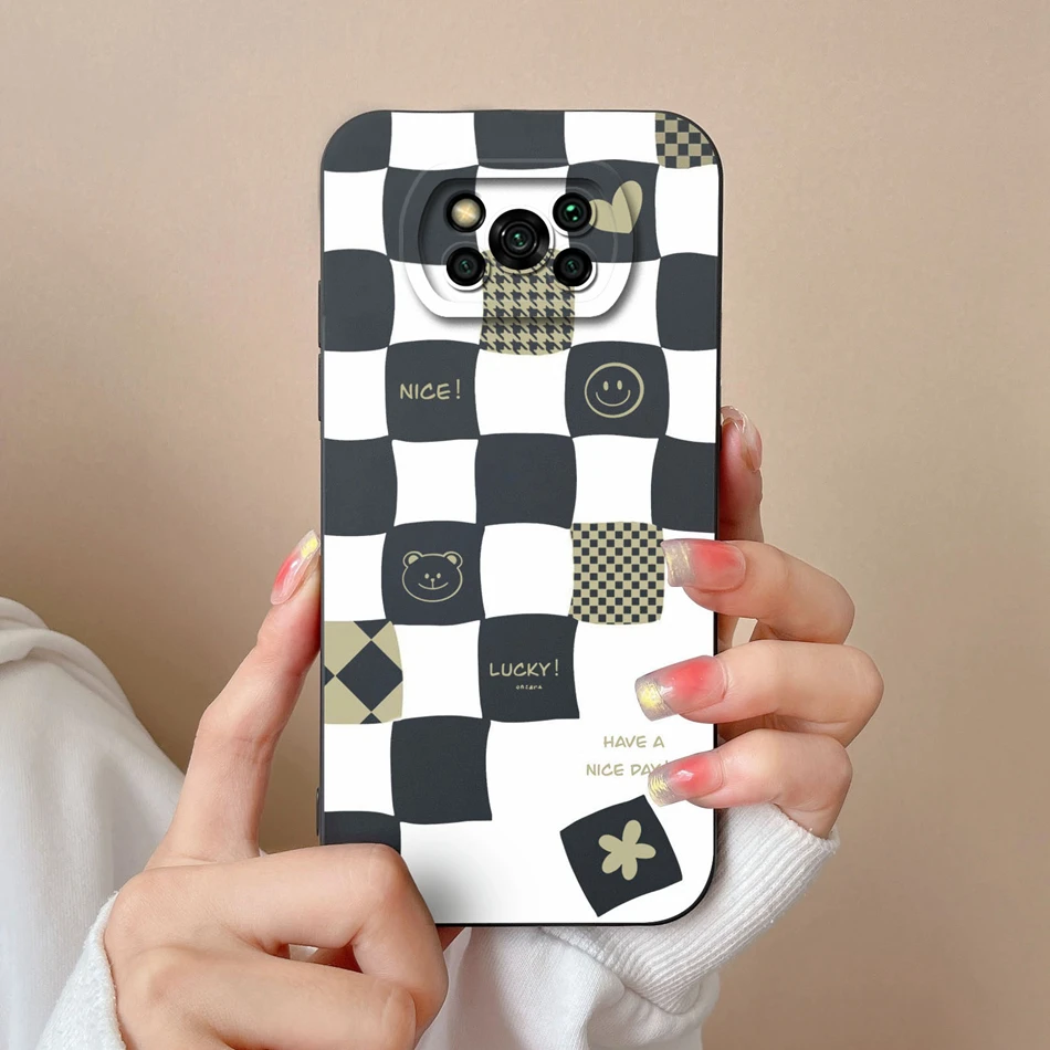 thumbnail image 1 of Funda de teléfono para Poco X3 Pro GT, carcasa trasera de protección de cámara de silicona líquida con corazón de amor para Xiaomi Poco X 3 Pro X3 NFC X3GT, 1 of 5