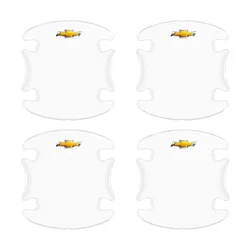 Transparent Anti - Collision Car Door Handle Bowl Protector (Chevrolet - 4pcs)
