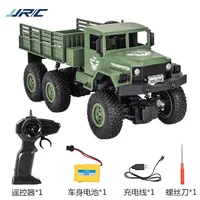 JJRC Q68 Q69 RC Heavy Truck 1/18 2.4G 4CH Off-Road Car With Lights 6WD Brushed Motor Climbing Vehicle RTR Model Kids Toys Boys 1