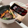 4.5L Smart Electric Frying Pot Multifunctional Electric Cooker Non-stick Frying Pot Large Capacity Electric Hot Pot 1~4 People 5