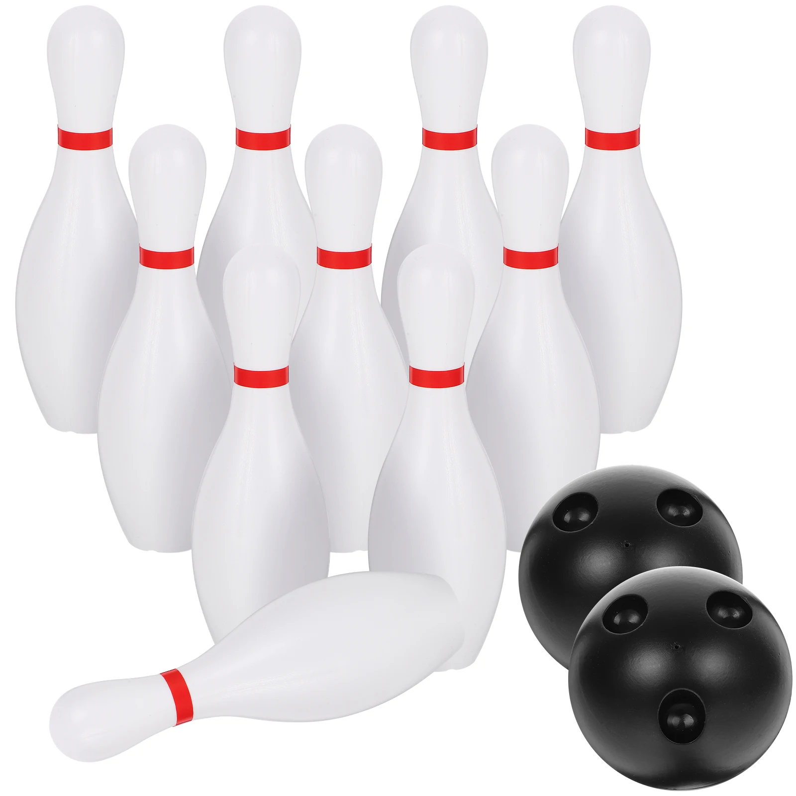 Bowling Accessories Bowling Set Sports 15cm Kids Educational Toys Ball And Pins Bowling Toys Plastic Gutterball Funny Set Kids Indoor Ball