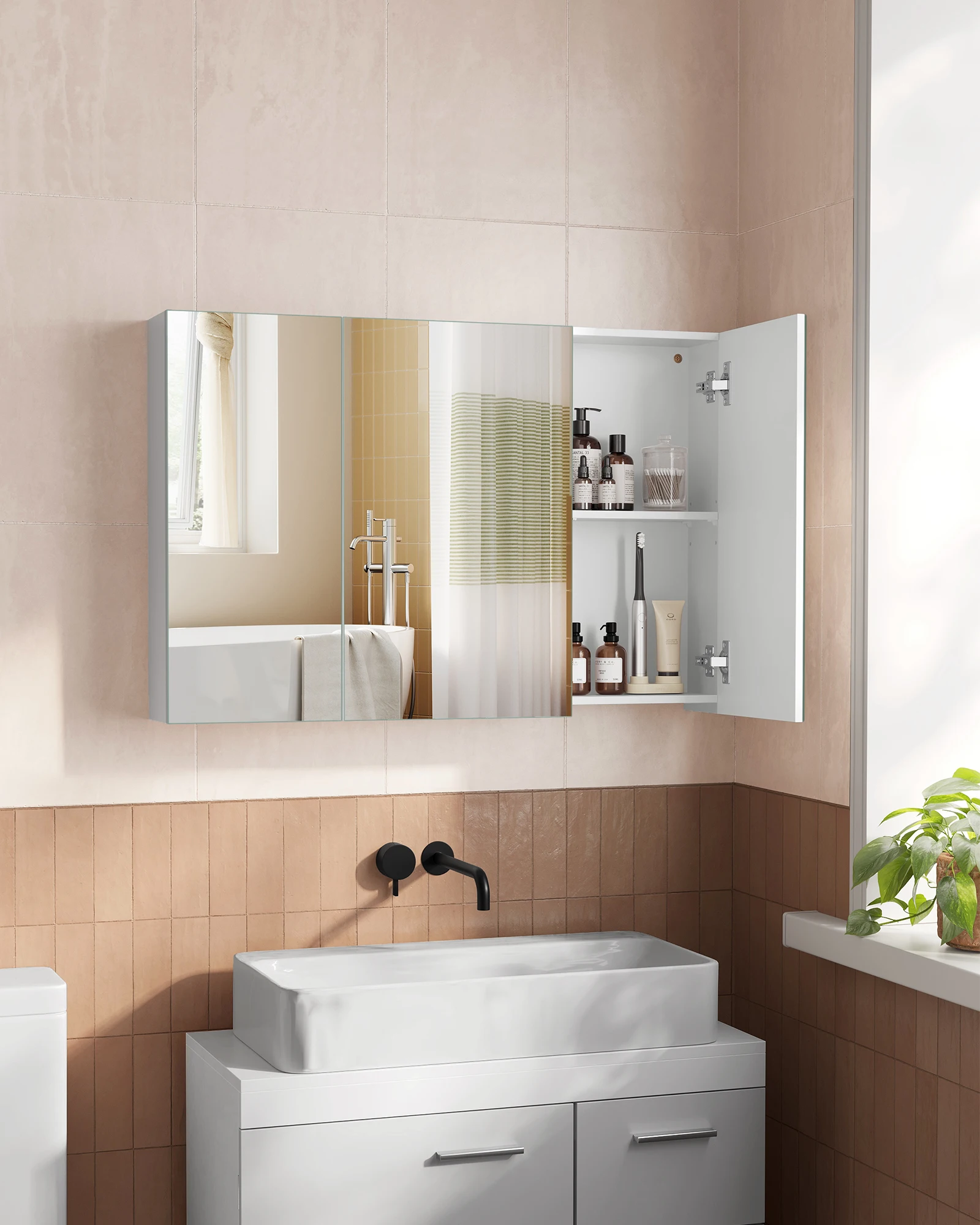 VASAGLE Double Door Bathroom Cabinet Review: Real User Insights After 6  Months of Daily Use, image size:1600x2000