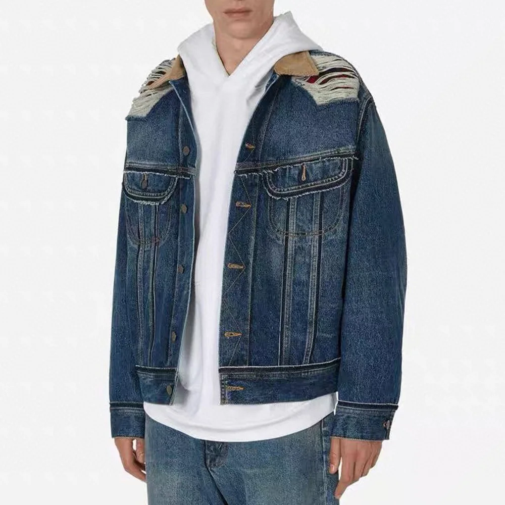 

Lapel Denim Jacket Ngvp #nigo6823
