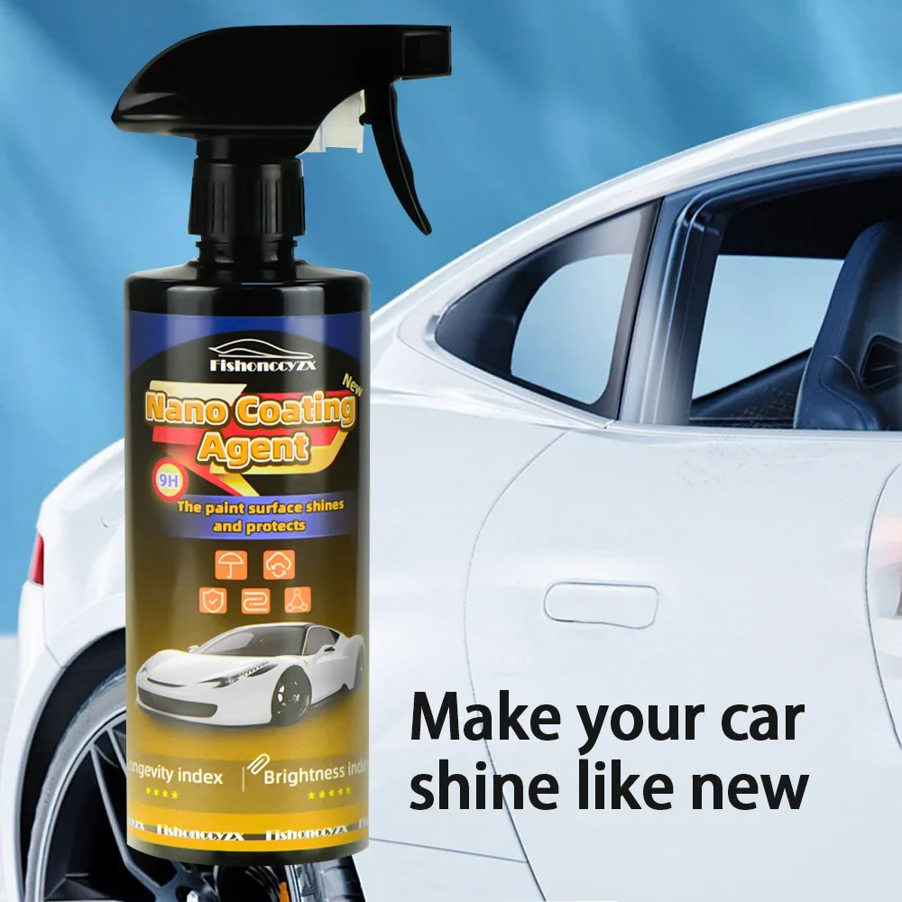 10H Hardness Car Detailing Ceramic Coating Car Products accessories Nano Glass voiture Plastic Restorer Tool