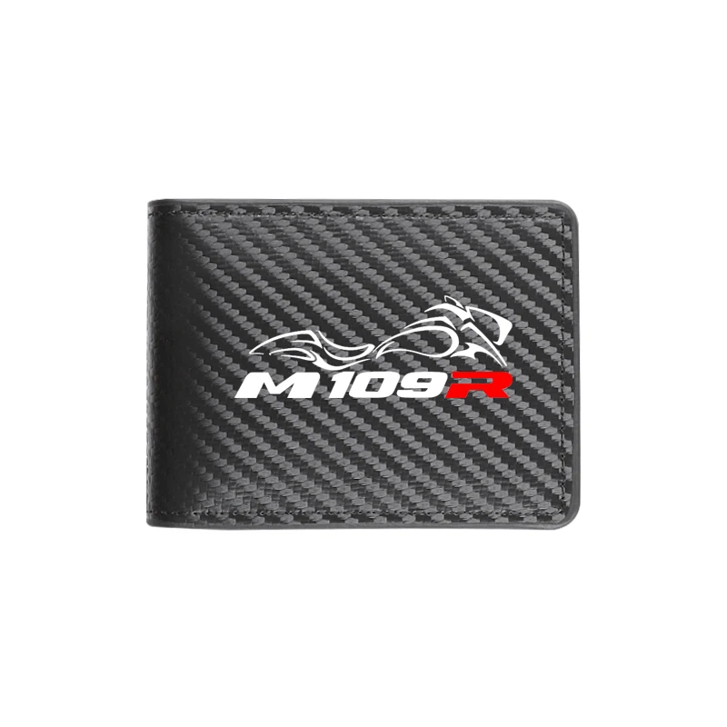 

For Suzuki M109R M109 R M 109R High-end Carbon Fiber Motorcycle Driver License Bag ID Card Holder Wallet