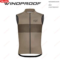 RAUDAX POC New Men's Bicycle Vest MTB Bicycle Vest Road Bicycle Windproof Vest Sleeveless Lightweight Breathable Cycling Jacket 1
