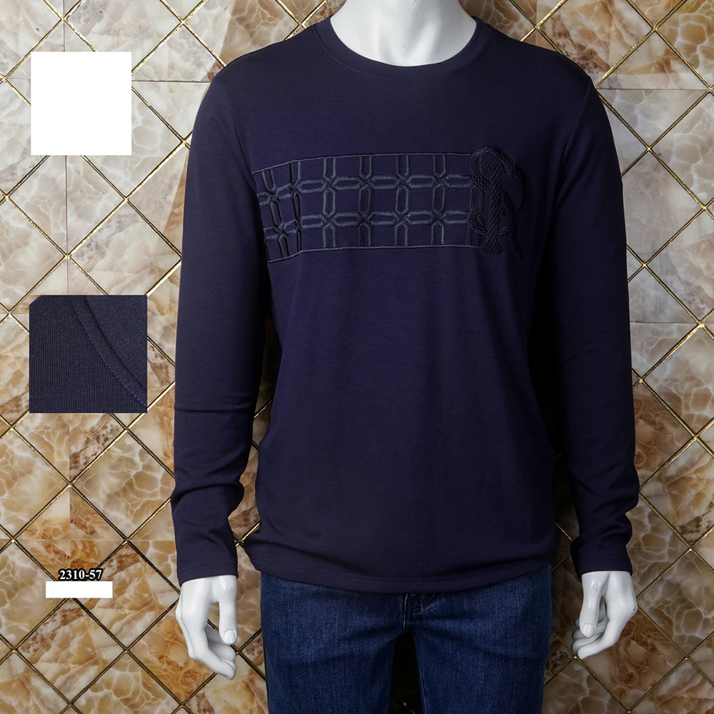 

BILLIONAIRE SIJITONGDA Sweater Cashmere men's 2024 new autumn wint r Good quality comfort casual elastic big size M-4XL