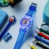 Spider Luminous Watch  Children‘s Hero Watch Cute Silicone Colorful Lights Watch Gifts for Girls Kids Watches 1
