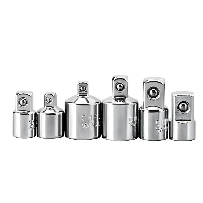 1/2 1/4 3/8 Ratchets Wrench Socket Adapter Converter Transfer Socket Wrench Ratchet Sleeve Adapter Drive Spanner Connecting Head