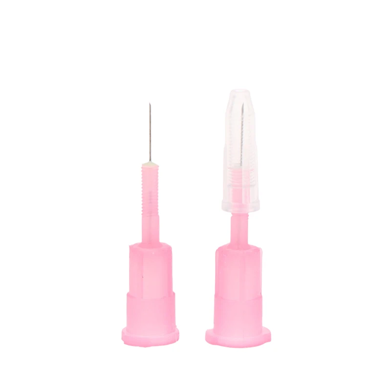 10/100Pcs 31G 0-4mm Einstellbare Kleine Nadel Einweg 31G Medizinische Micro-kunststoff Injektion kosmetische Sterile Nadel Chirurgische Werkzeug – Detail 16