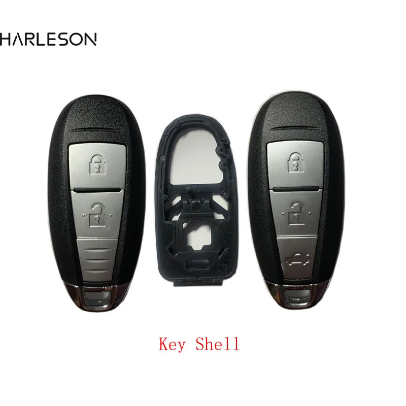 Smart Remote Car Key Case With 2/3 Button  for Suzuki SX4 Cross Vitara Swift 2010 2011 2012 2013 2014 2015 Remote Key Fob Shell kigoauto smart car key yzvwtoua for volkswagen touareg 2011 2012 2013 2014 2015 2016 2017 4 button 315mhz remote key