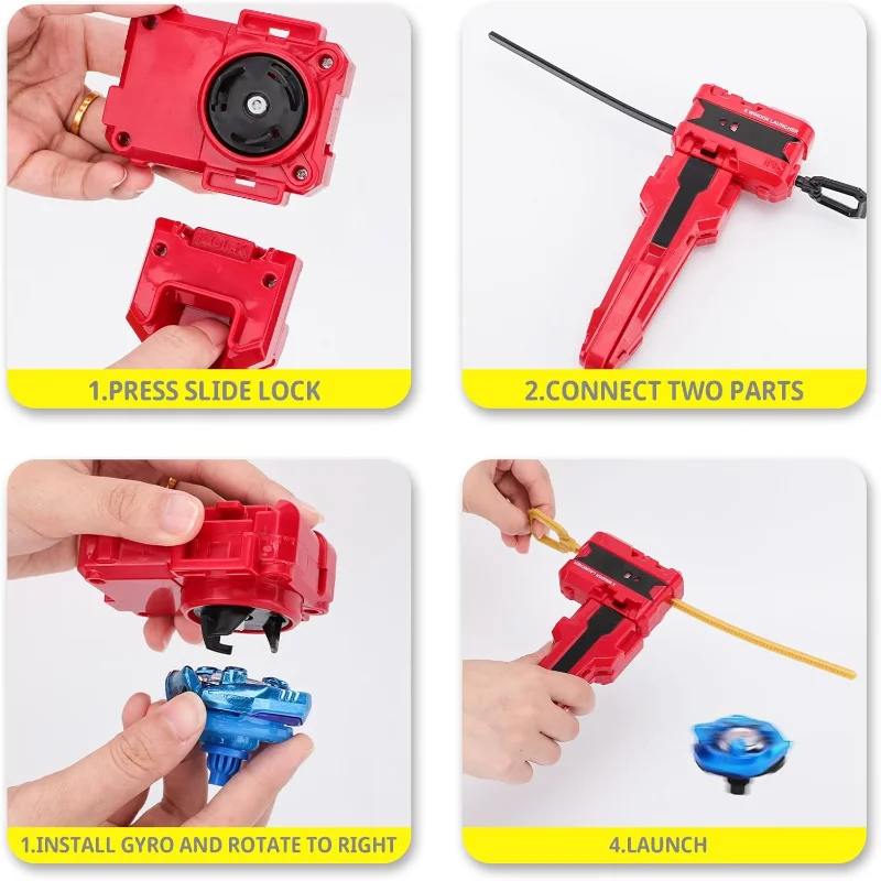  2026 신형 자이로 싱글 BX-46 CX-10 CX-11 스피닝 탑 자이로 장난감 어린이용 금속 자이로스코피오