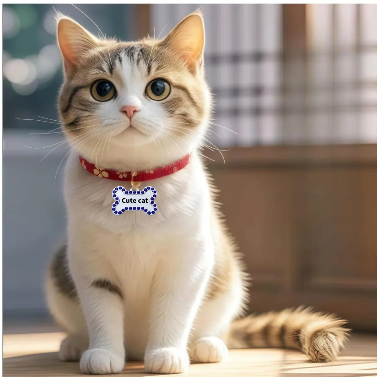 VIP Custom Engraved Pet ID Tag – Bronz 1