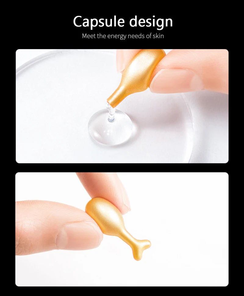 20/50Pcs Collagen Face Care Capsules Serum Spot Acne Wrinkle Remover Firming Whitening Hyaluronic Acid Essence Korean Skin Care 5