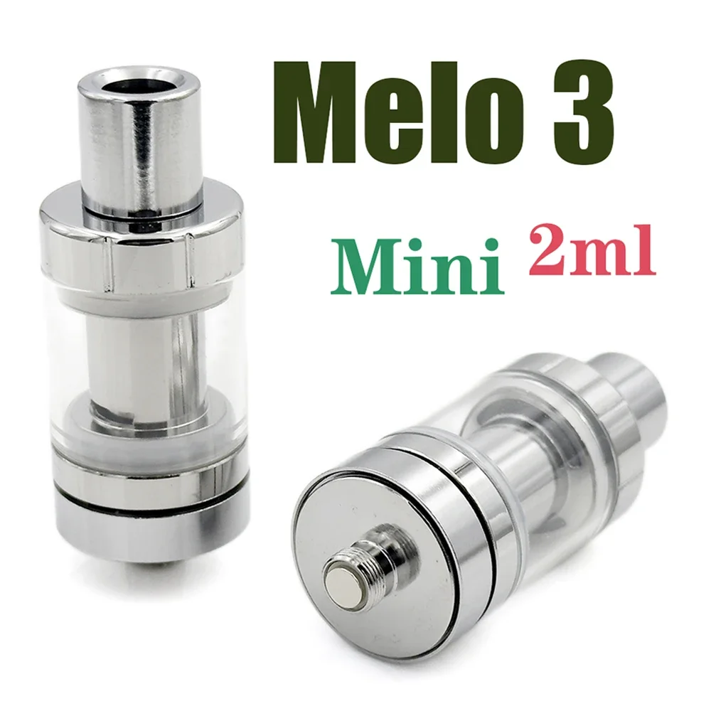 

Melo 3 Mini Tank 2ml Sub Ohm EC 0.5ohm Coil Top Filling Airflow Adjust Ijust 2 Pico 75 Atomizer