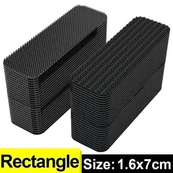 Ultra - Strong Adhesive Velcro Tape for Versatile Organization and DIY Projects (Rectangle- 16x70mm)