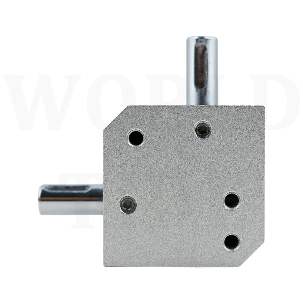 New Right Angle Conical Bevel Gearbox Right Angle Commutator Device Speed Ratio 1:1 Double 8MM Shaft Gear Material 45 Steel