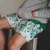 Summer New men short pant Skull Pattern Casual Shorts Street Hip Hop Fitness Polyester Fast Dry Breathable Embroidery Men Shorts 6
