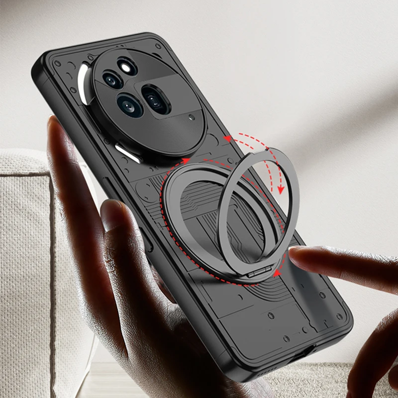 Enhanced Product Title:  
GKK Magnetic Shockproof Ring Holder Case with 360° Rotation and Wireless Charging Compatibility