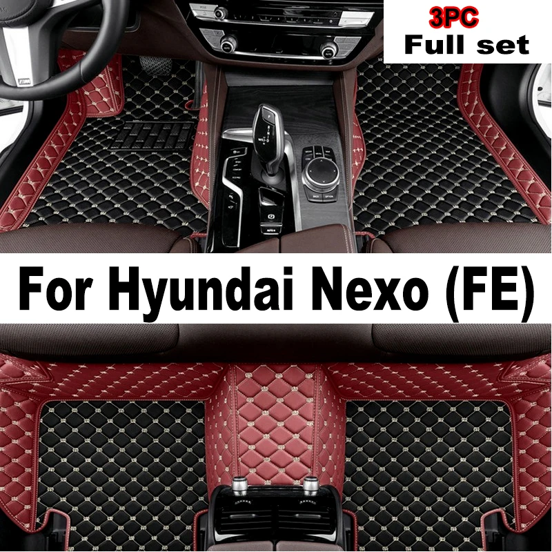 

Car Floor Mats For Hyundai Nexo Hyeondae Negso FE 2019 2020 2021 2022 5seat Carpet Waterproof Alfombrillas Coche Car Accessories