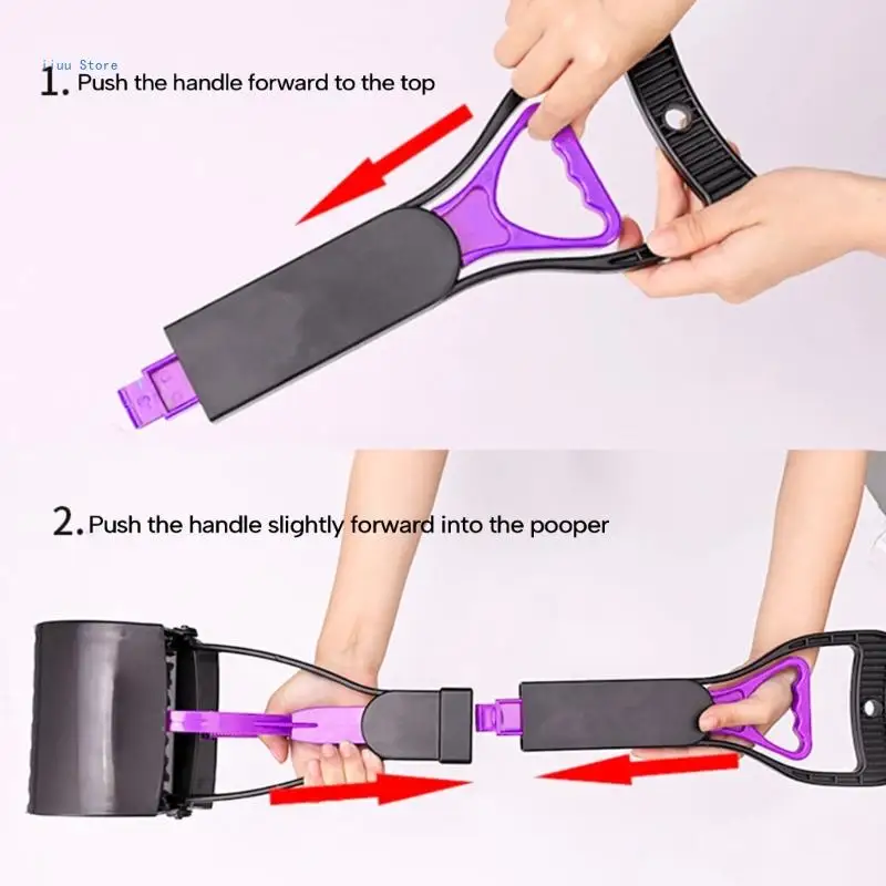 

Удобный совок для собачьих какашек, сборщик какашек, уличный сборщик мусора для щенков, товары для домашних животных