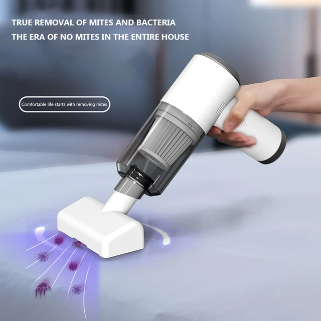 Xiaomi Mijia-aspiradora para eliminación de ácaros, máquina de limpieza con  luz ultravioleta, electrodoméstico para colchones y sofás - AliExpress