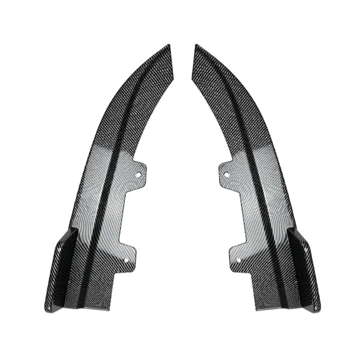 

For BMW 4 Series G22 G23 M Sport 2020+ Rear Bumper Lip Angle Diffuser Splitter Spoiler Protector Carbon Fiber