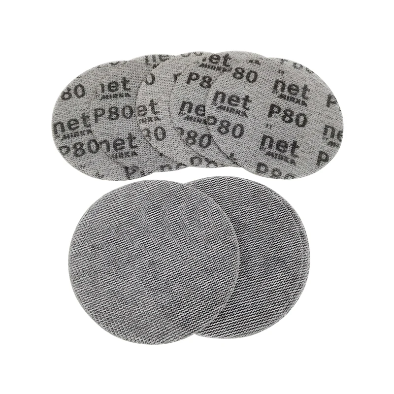 MIRKA Mesh Sandpaper 5In 125mm Abrasive Grinding Dust Free Anti-blocking 80-800Grit Car Sanding Discs