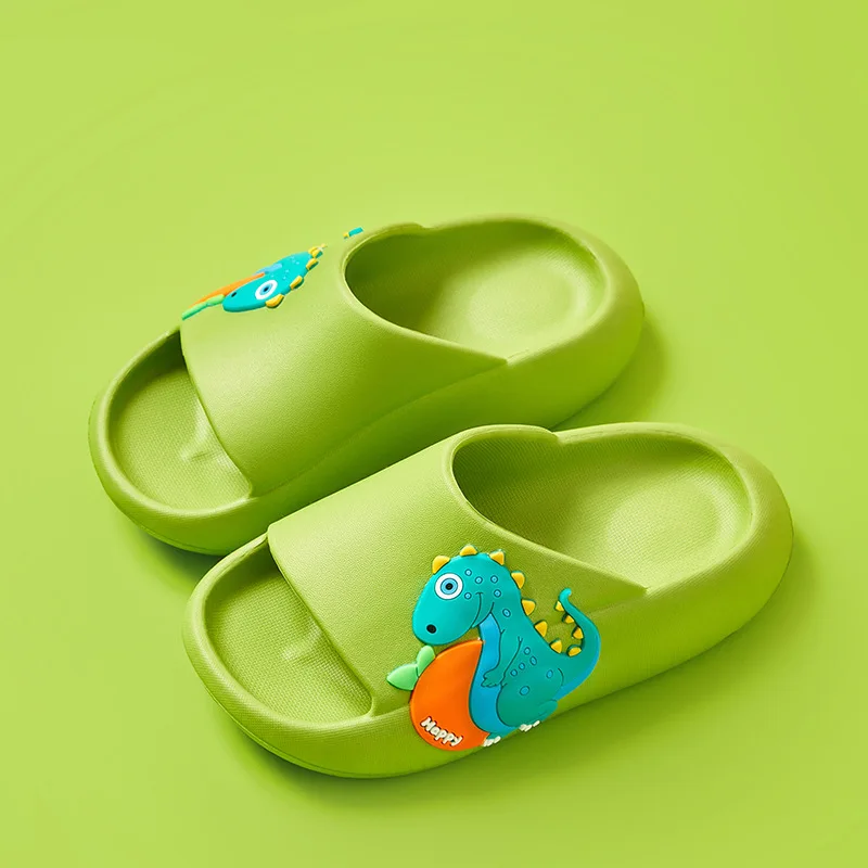 Kids Slippers Eva Children's Sandals Anti-Odour Stepping Shit Feeling Super Soft Non-Slip Cartoon Bathroom Girls Slippers kids slippers kids sandals