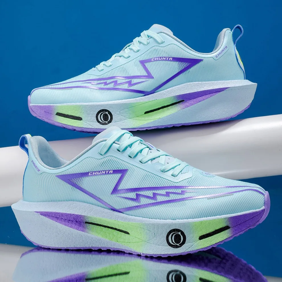 Men's Fashionable Casual and Comfortable Sports Running Shoes Breathable Fabric Upper Non-Slip and Wear-Resistant Shoes 1