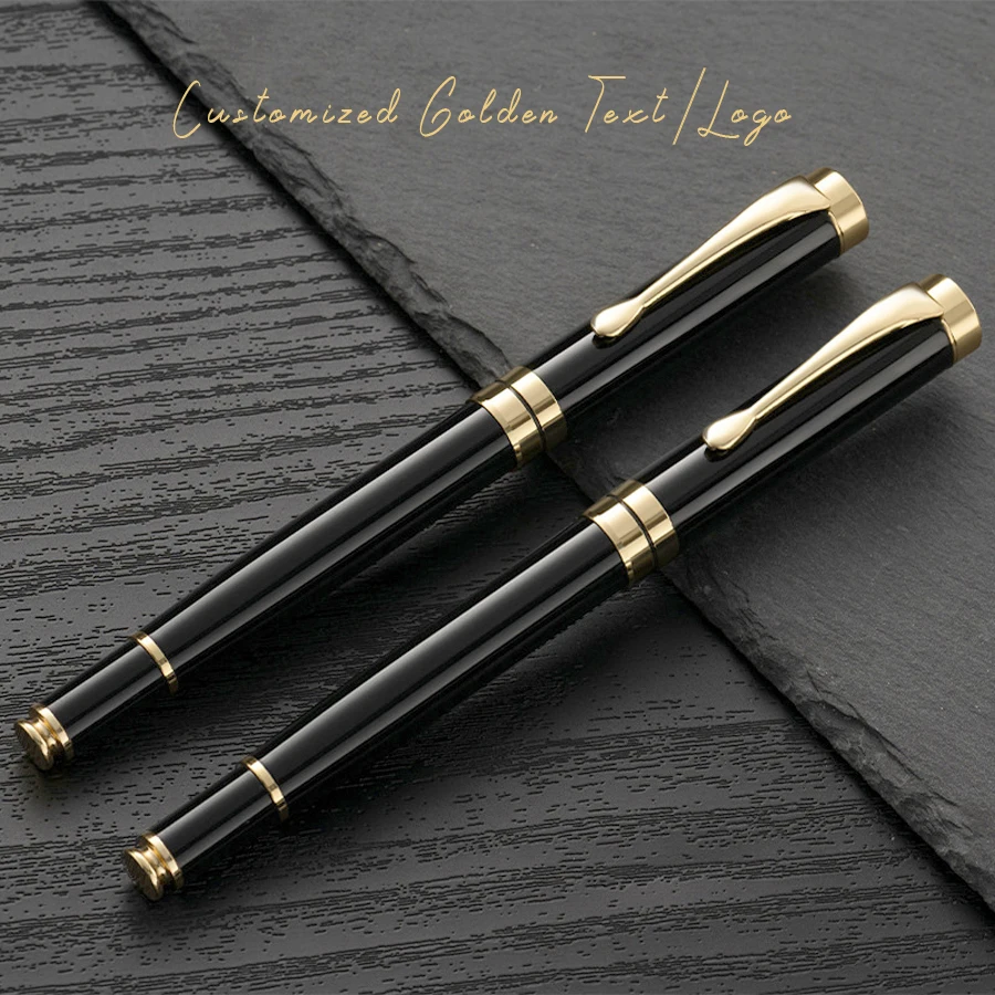 Customize Gold Color Text Gel Pens Engraving Metal Pretty School Student Supplies Office Accessories Writing Stationery 2024 3 S91ca603af3d648f69265f99a4a43c2a7K