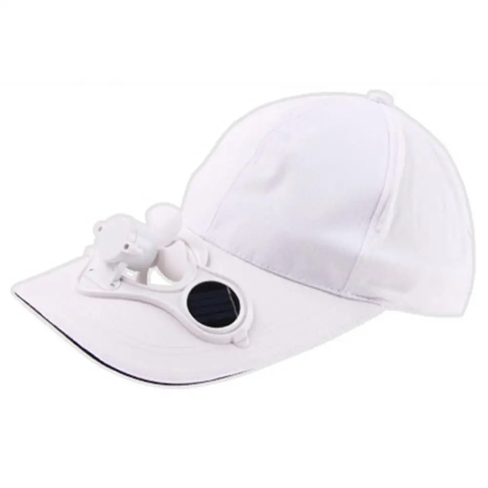 Summer Unisex Outdoor Sports Baseball Caps Comfortable Energy Save Breathable Comfortable Hats With Solar Power Cooling Fan