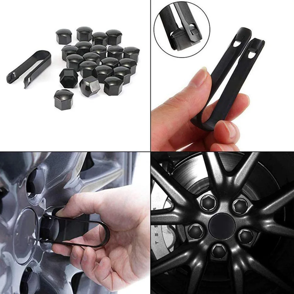 56MM 4PCS 25PCS 29PCS Wheel Center Hub Caps for T-es la Model 3/SX Y Center Cap Set & Wheel Lug Nut Cover Kit T esla Decorations