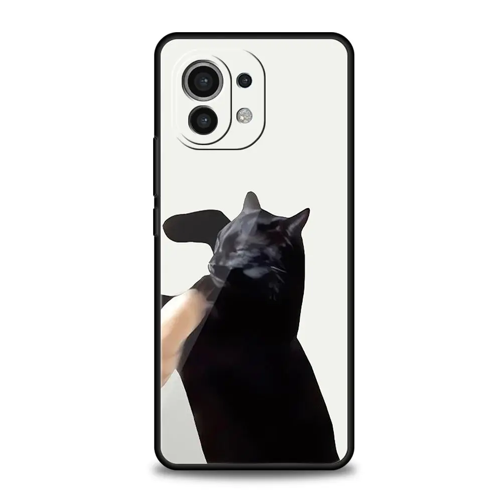 Funny Cartoon Korean Cat Couple Phone Case Cover