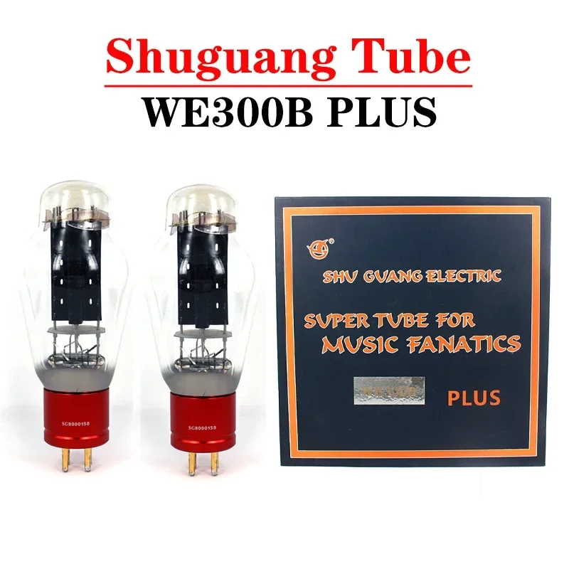 

WE300B PLUS Shuguang Vacuum Tube Replaces JJ Lion 300B Matched Pair for Vacuum Tube Amplifier HIFI Power Amplifier Audio