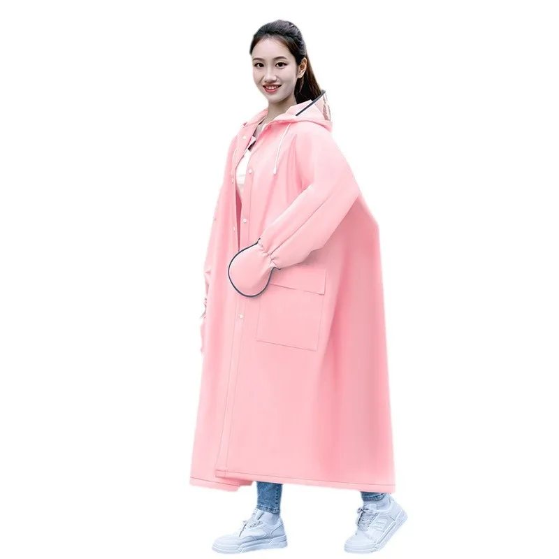 남녀공용 전신 방수 레인코트 (전기차, 자전거 라이딩용)