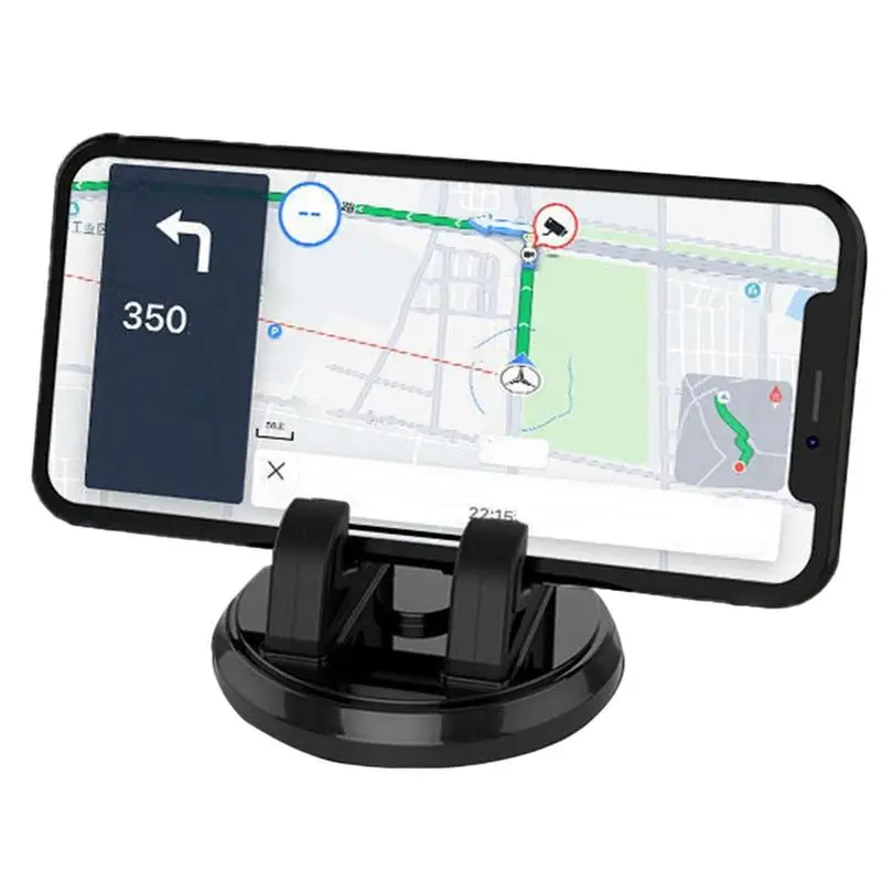 

Автомобильный держатель для телефона с поворотом на 360 градусов, крепление на приборную панель, простая автомобильная подставка для GPS-навигации для большинства смартфонов