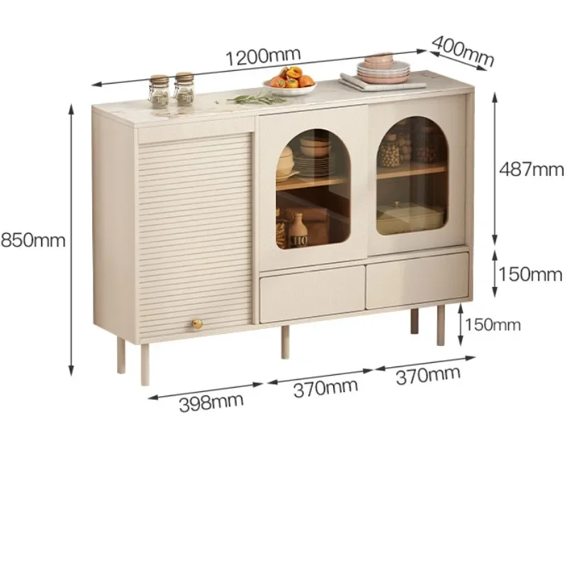Wood Cabinet Equipped Kitchen Furniture Pantry Sink Metal Storage Hutch Clothes Modular Countertops Wooden Gabinetes Counter 4