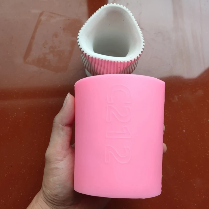 Twisted Gypsum Silicone Mold Diy Succulents Concrete Flower Pot Vase Plaster Cement Clay Mold Holder Mold